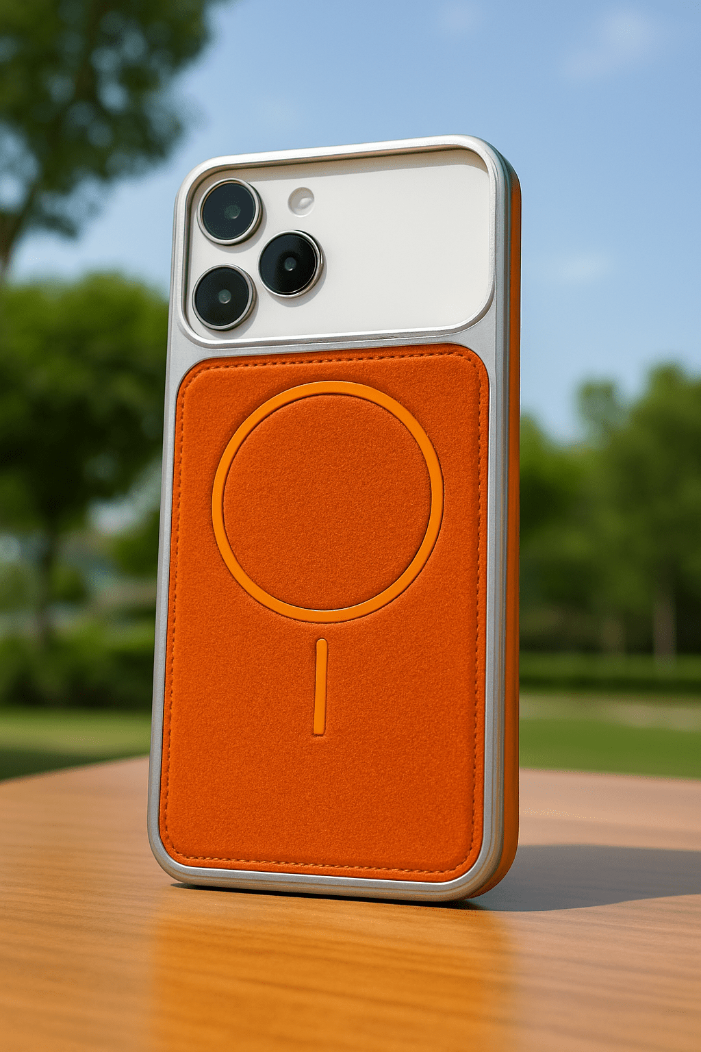 Max Well Leather Magasafe iPhone Case