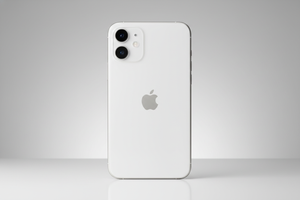 iphone 12, 2 camera back side image white color